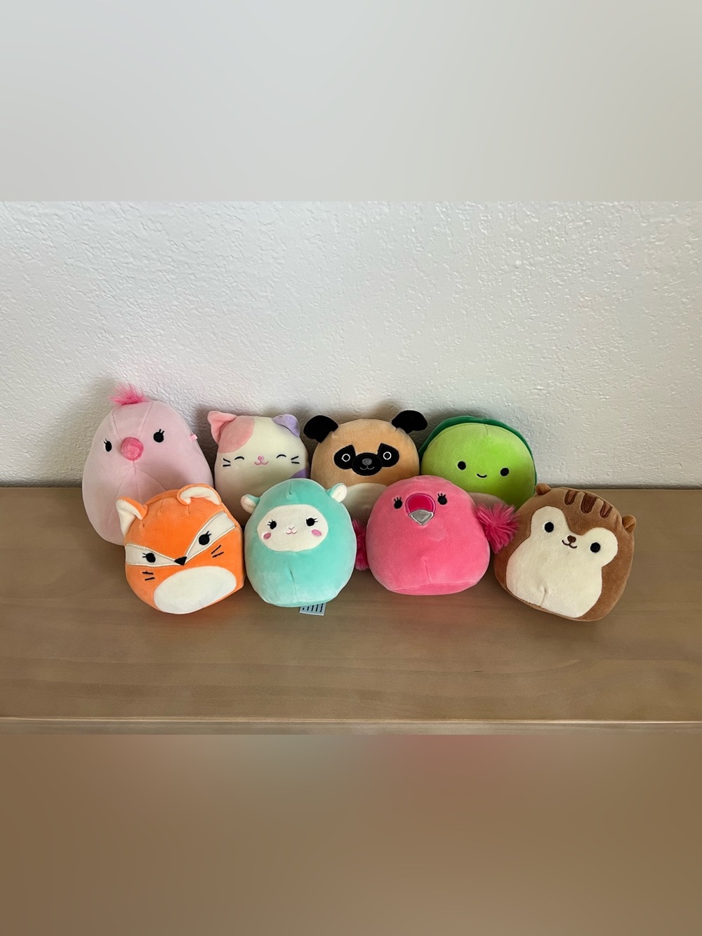 Lot of (8) 5 inch Squishmallows